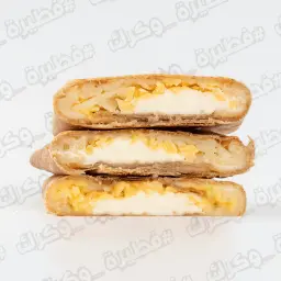 فطيرة دبل بيض دبل سائل